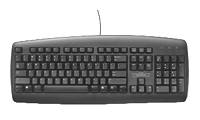 Logitech Value Keyboard Black PS/2